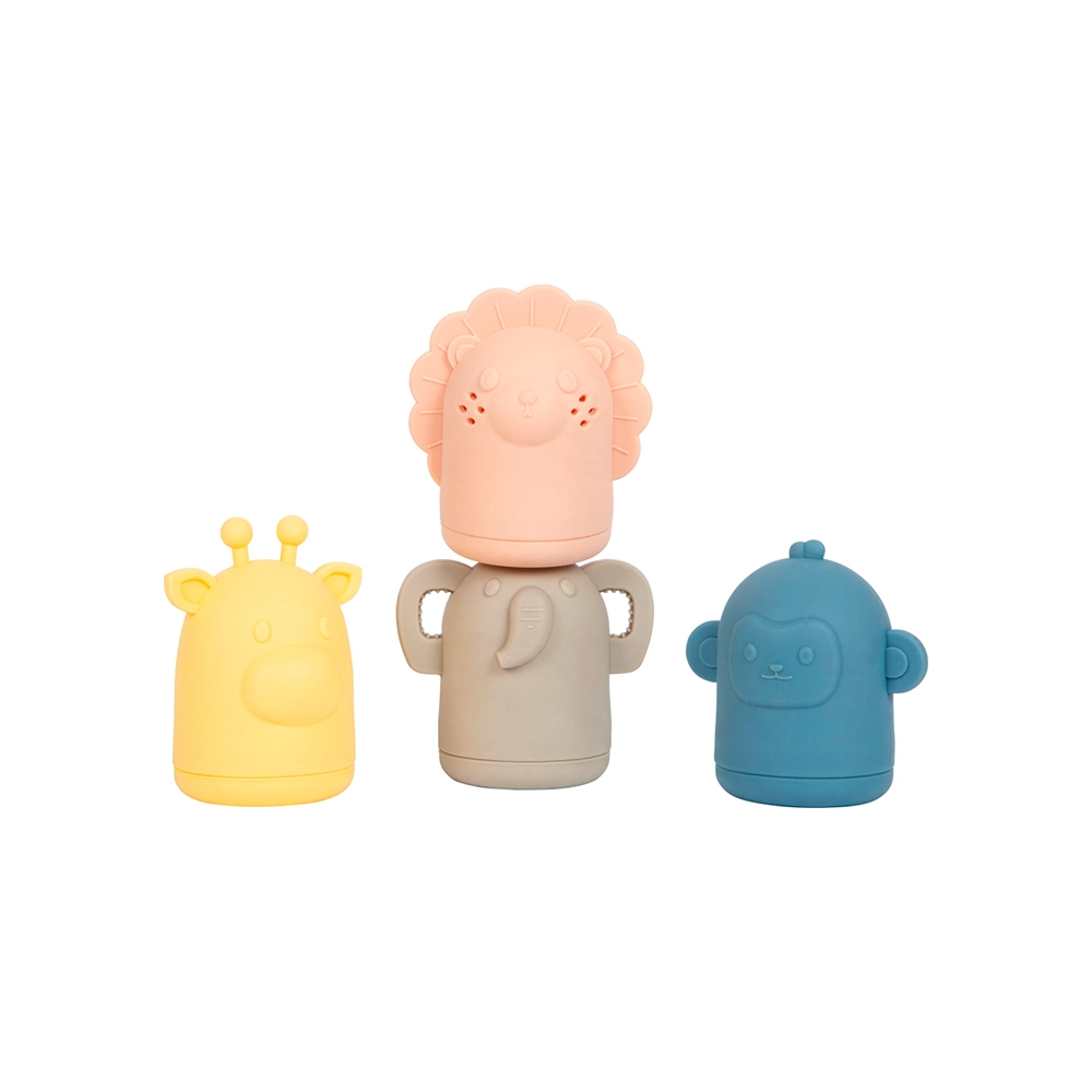 Conjunto de Brinquedos de Banho em Silicone - Image 3