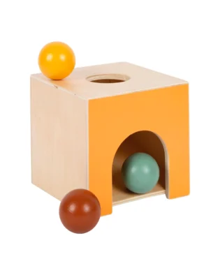 caixa de bolas montessori
