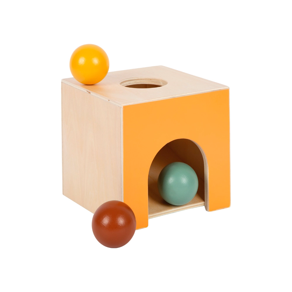 caixa de bolas montessori